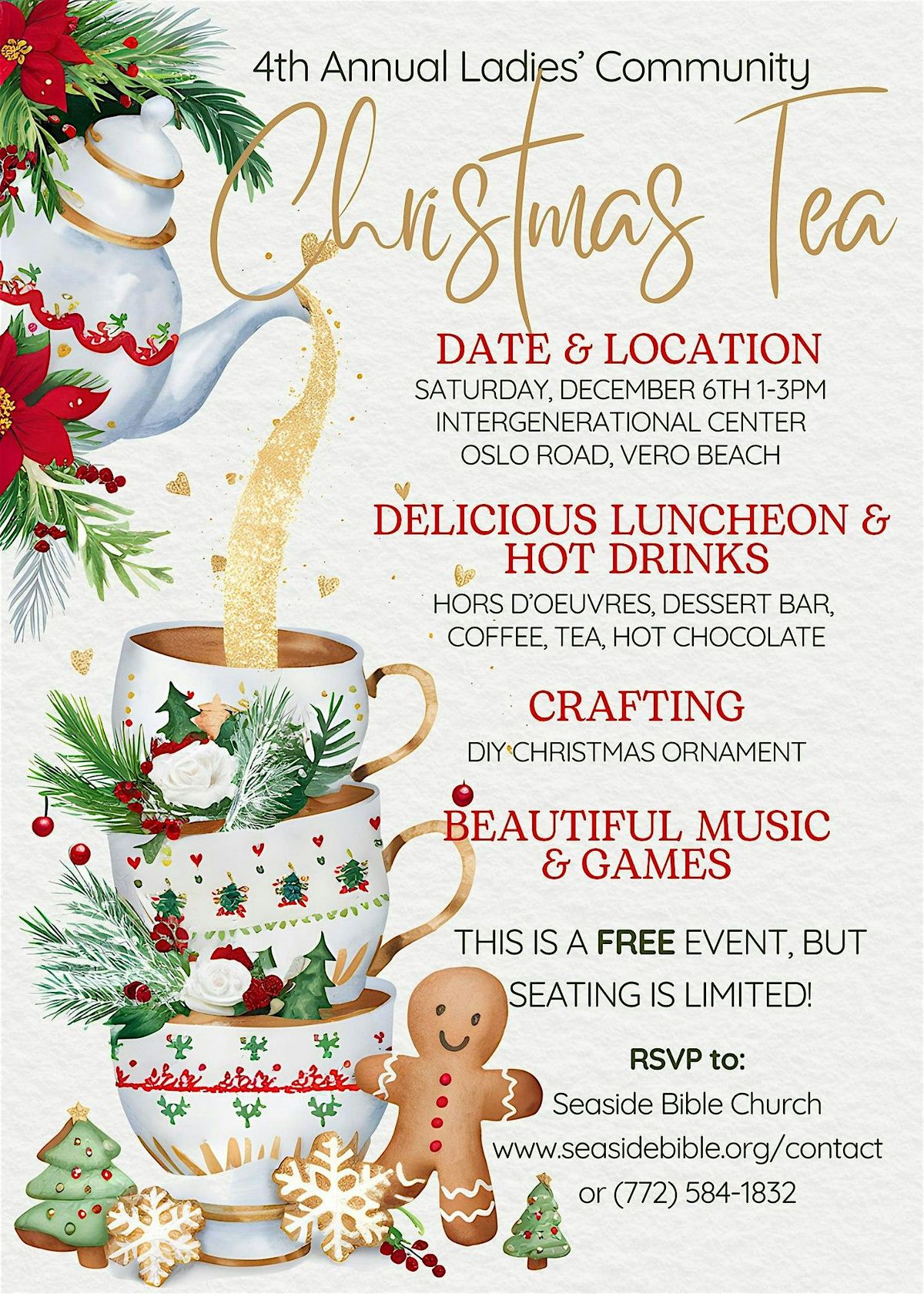 Ladies' Community Christmas Tea
