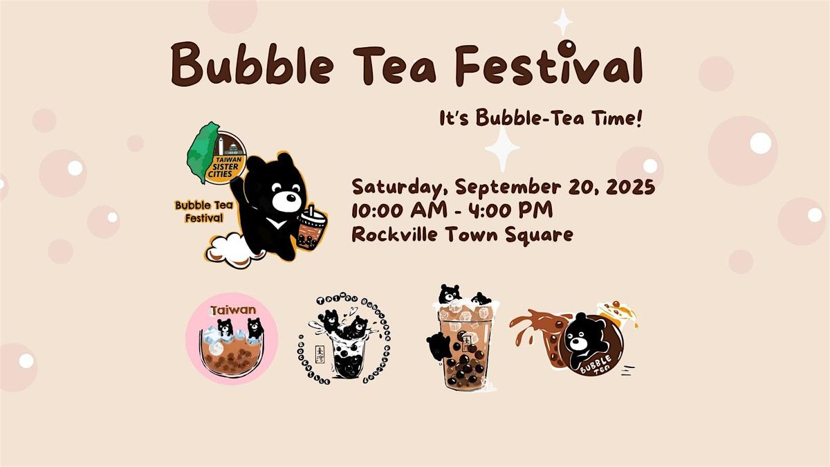 2025 Taiwan Bubble Tea Festival in Rockville
