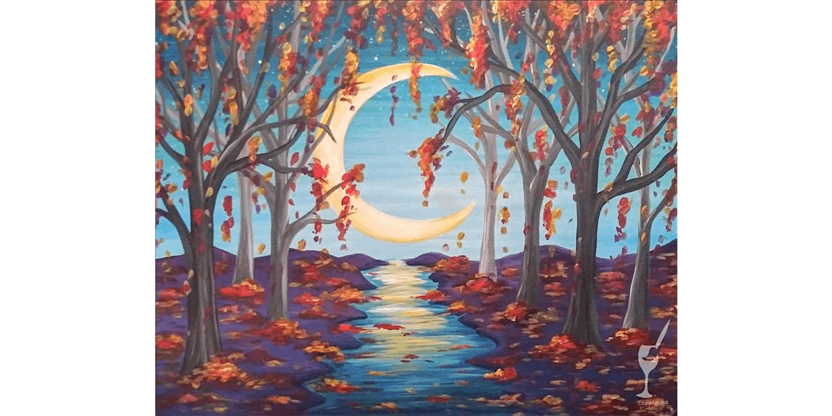 Walk in the Moonlight - Paint and Sip in Austin | Classpop!\u2122