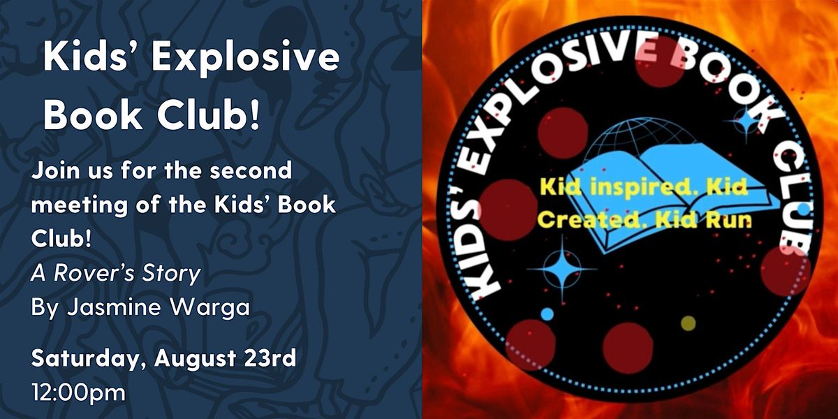 Kids' Explosive Book Club!