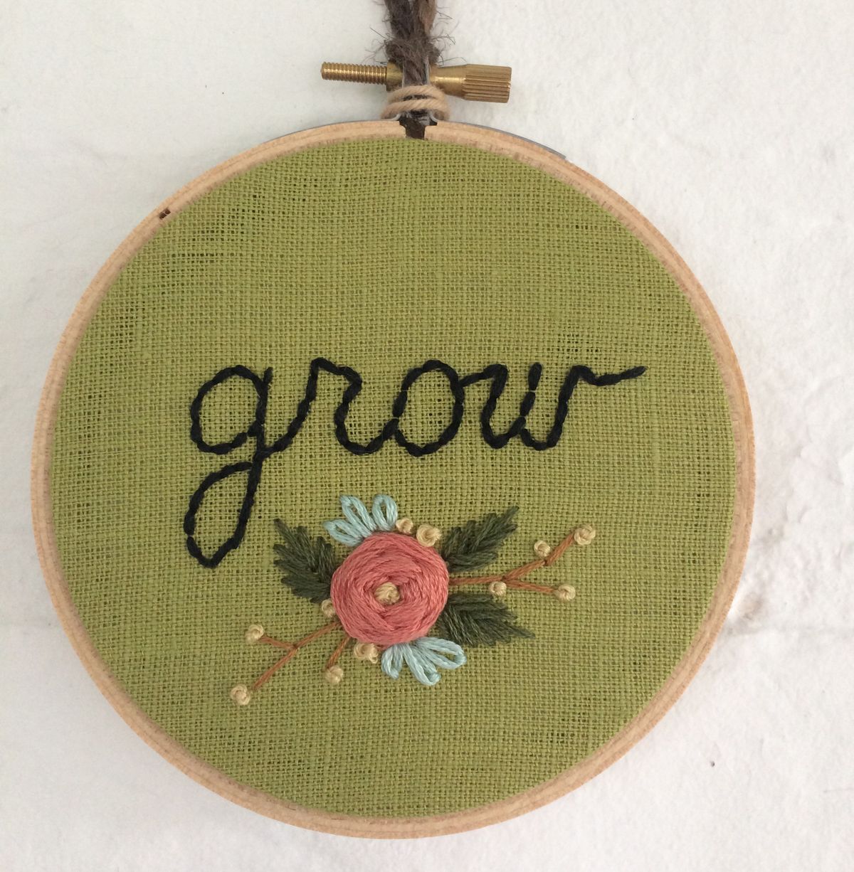 Intro to Embroidery Workshop