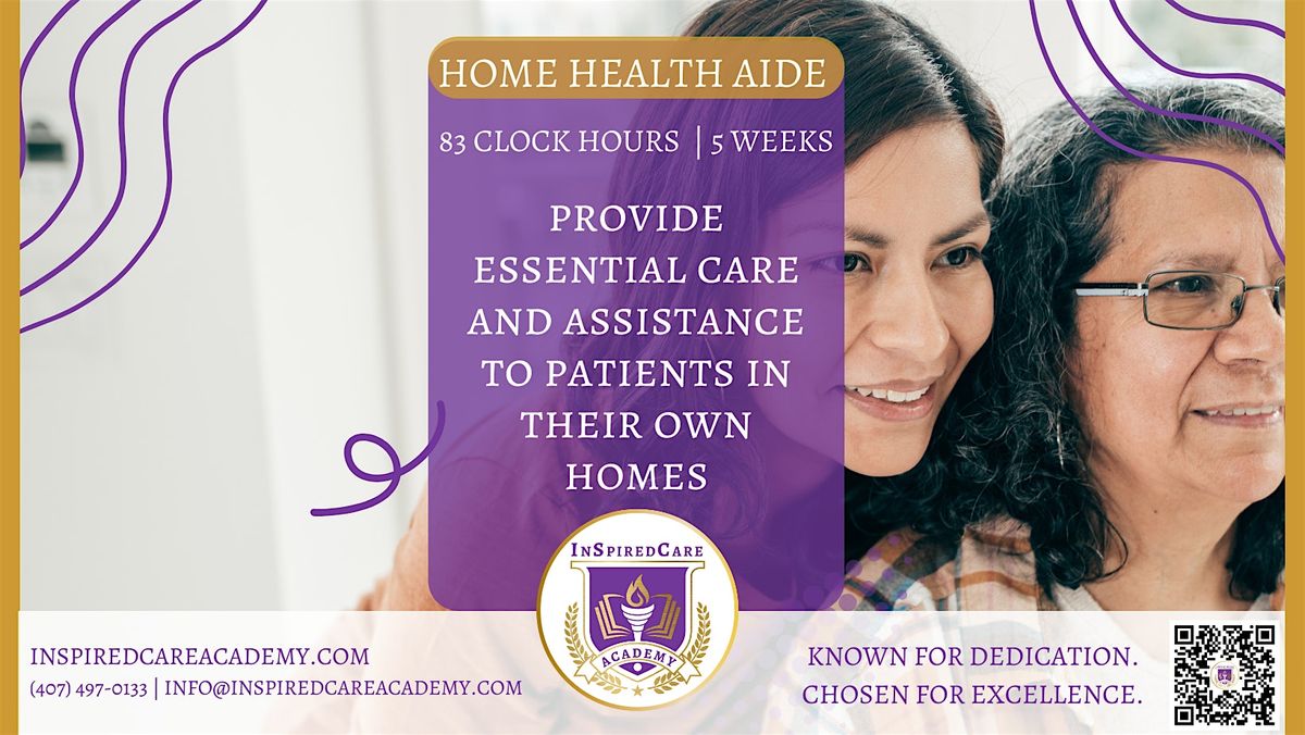 Home Health Aide Program- Get it done in 5 weeks!