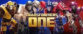 Movie Night in the Garden- showing Transformers One