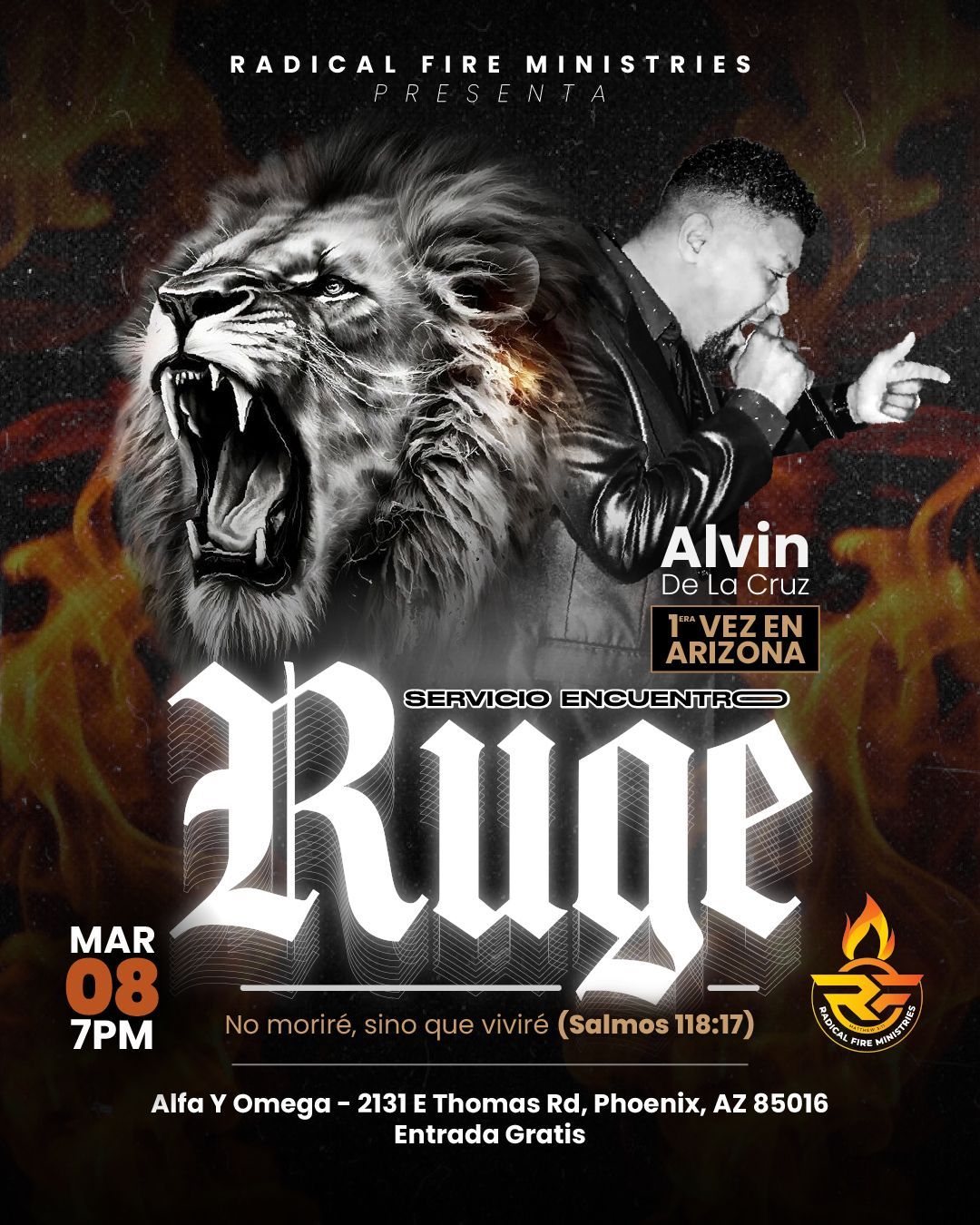 Evento Ruge - Con Alvin De La Cruz