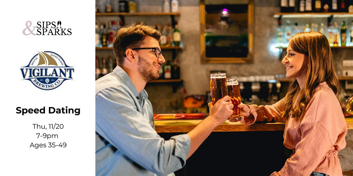 Speed Dating Ages 35-49 in Bristol, RI at Vigilant Brewing