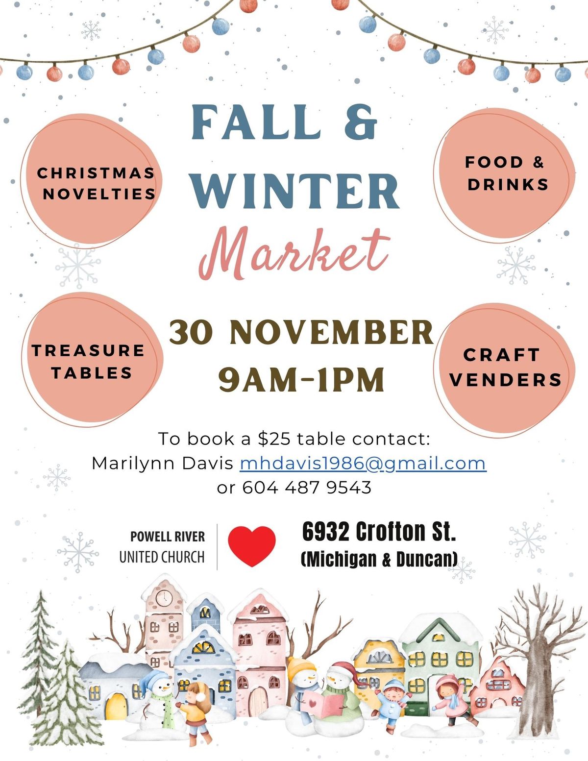 Winter & Fall Market