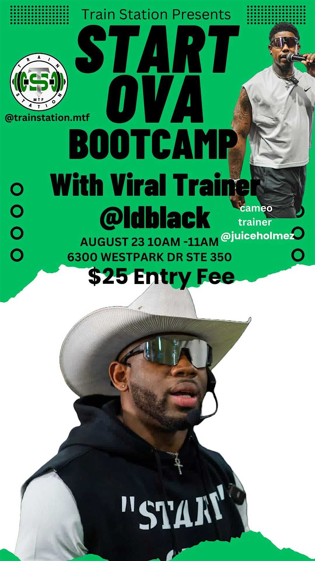 Start Ova! BOOTCAMP