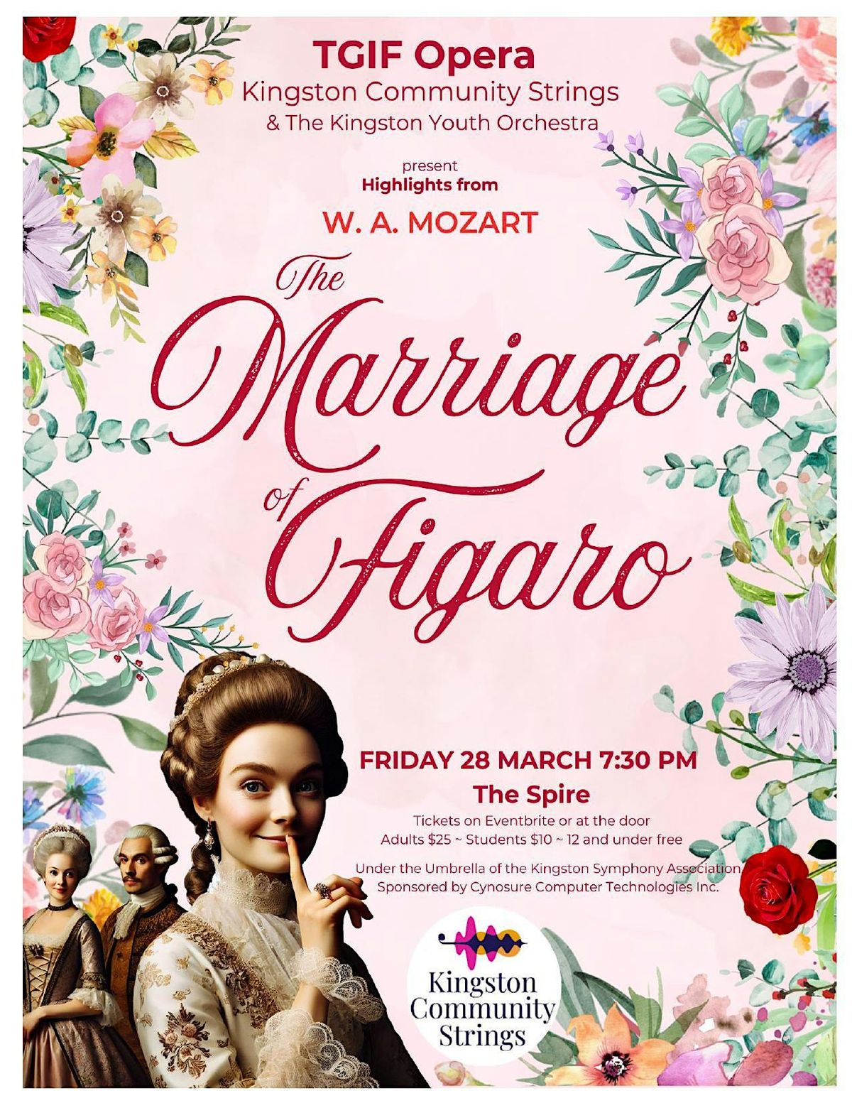 Highlights from W.A. Mozart's 'The Marriage of Figaro'