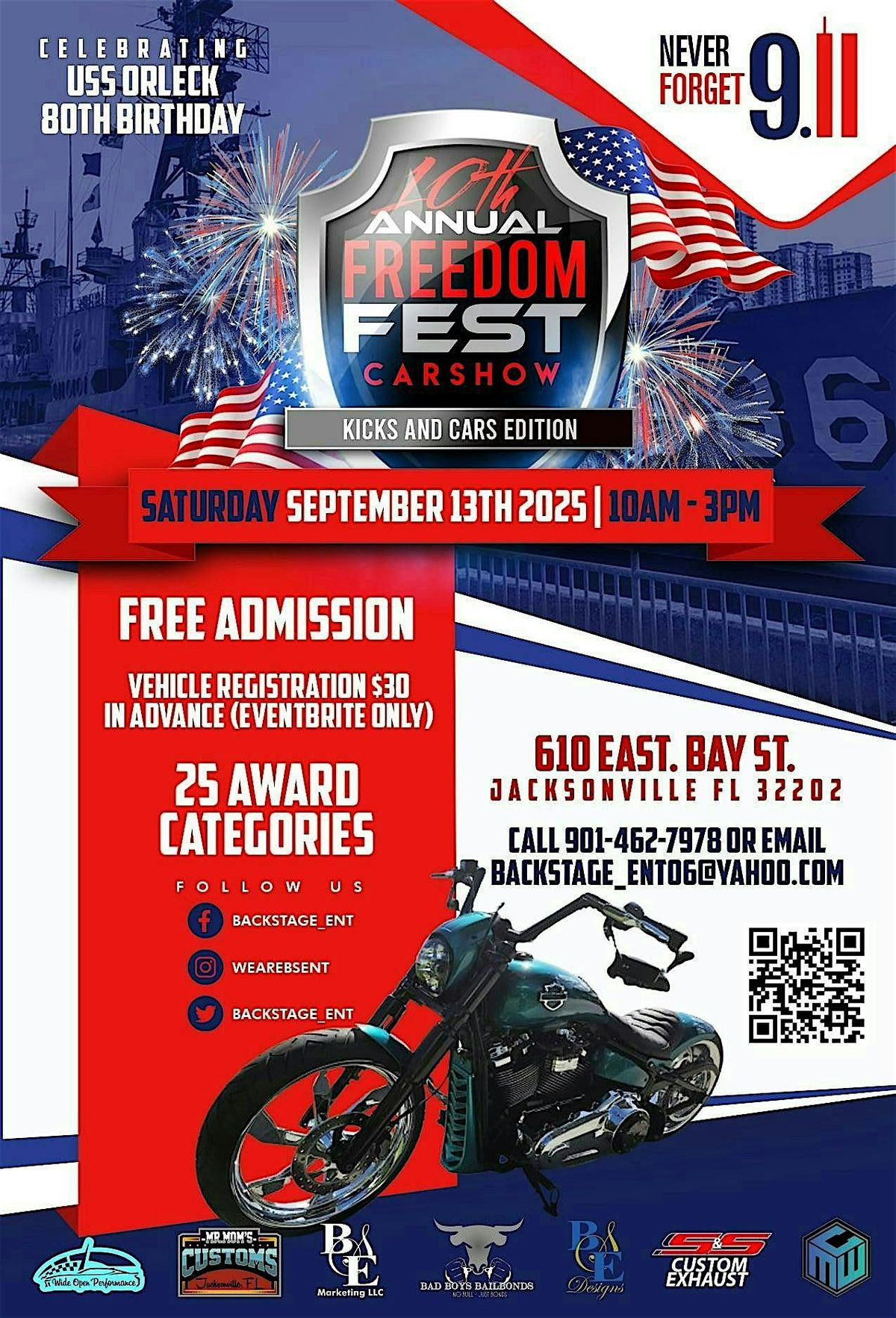 FREEDOM FEST CAR SHOW "KICKS AND CARS EDITION"
