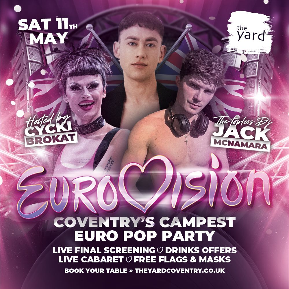Eurovision Finale - Coventry's Campest Europop Party!
