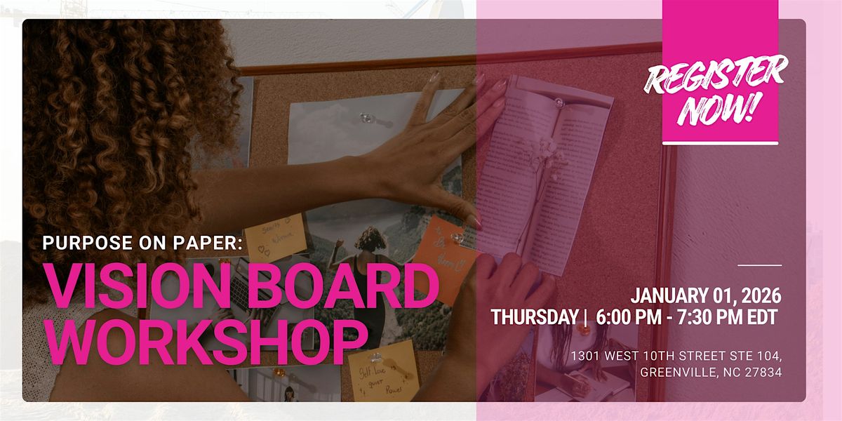 Purpose on Paper: Vision Board Workshop