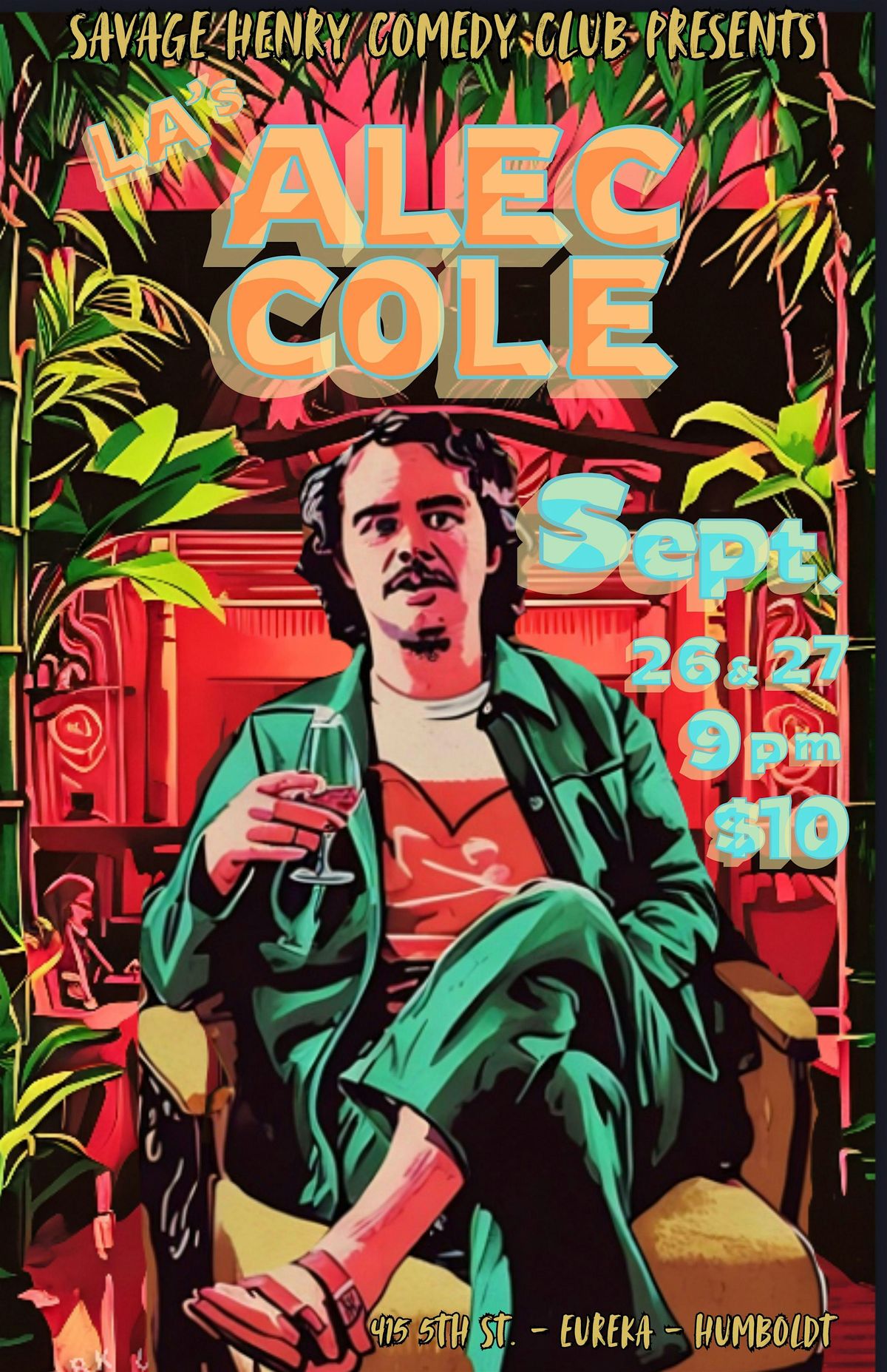 Alec Cole headlines the Club
