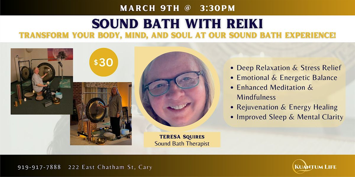 Sound Bath With Reiki