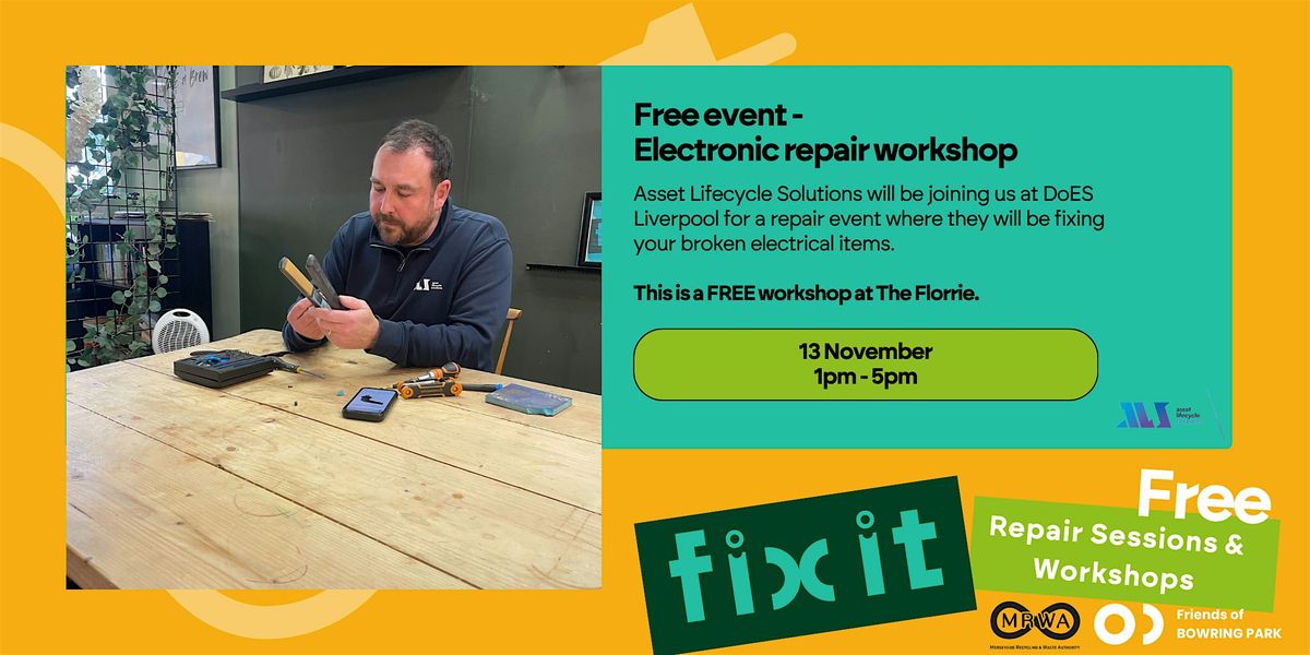 Electronics repair workshop