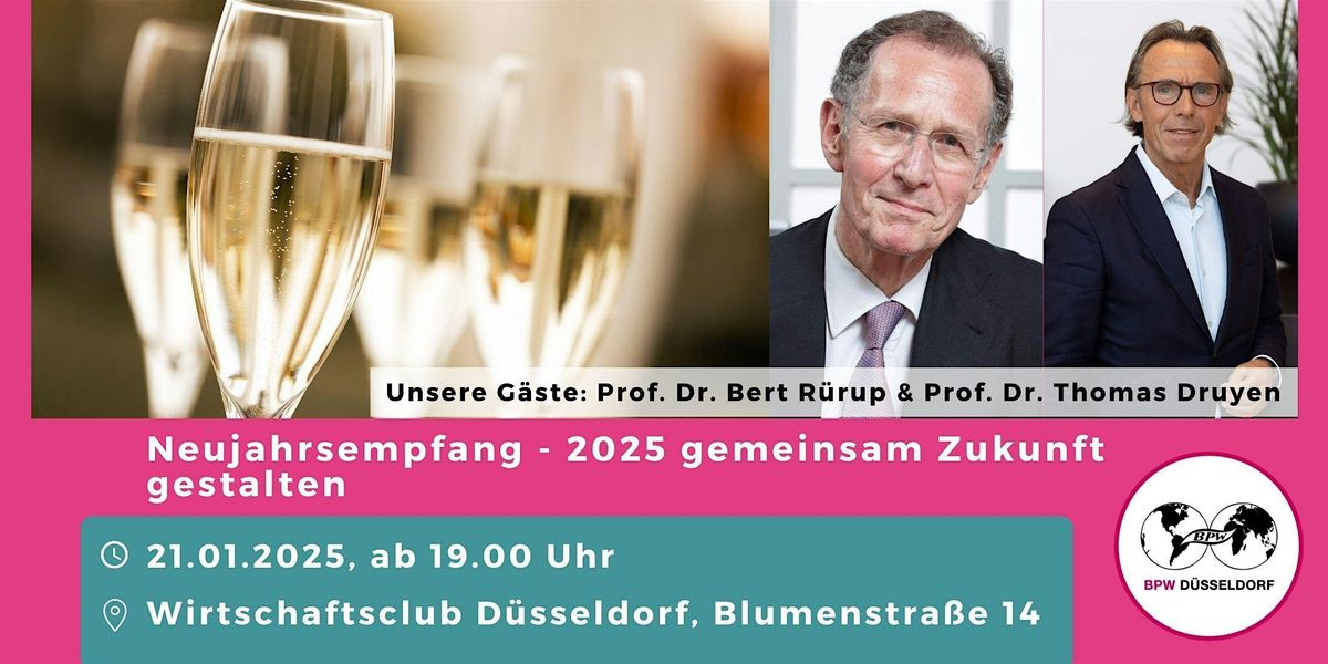 Neujahrsempfang - 2025 - gemeinsam Zukunft gestalten