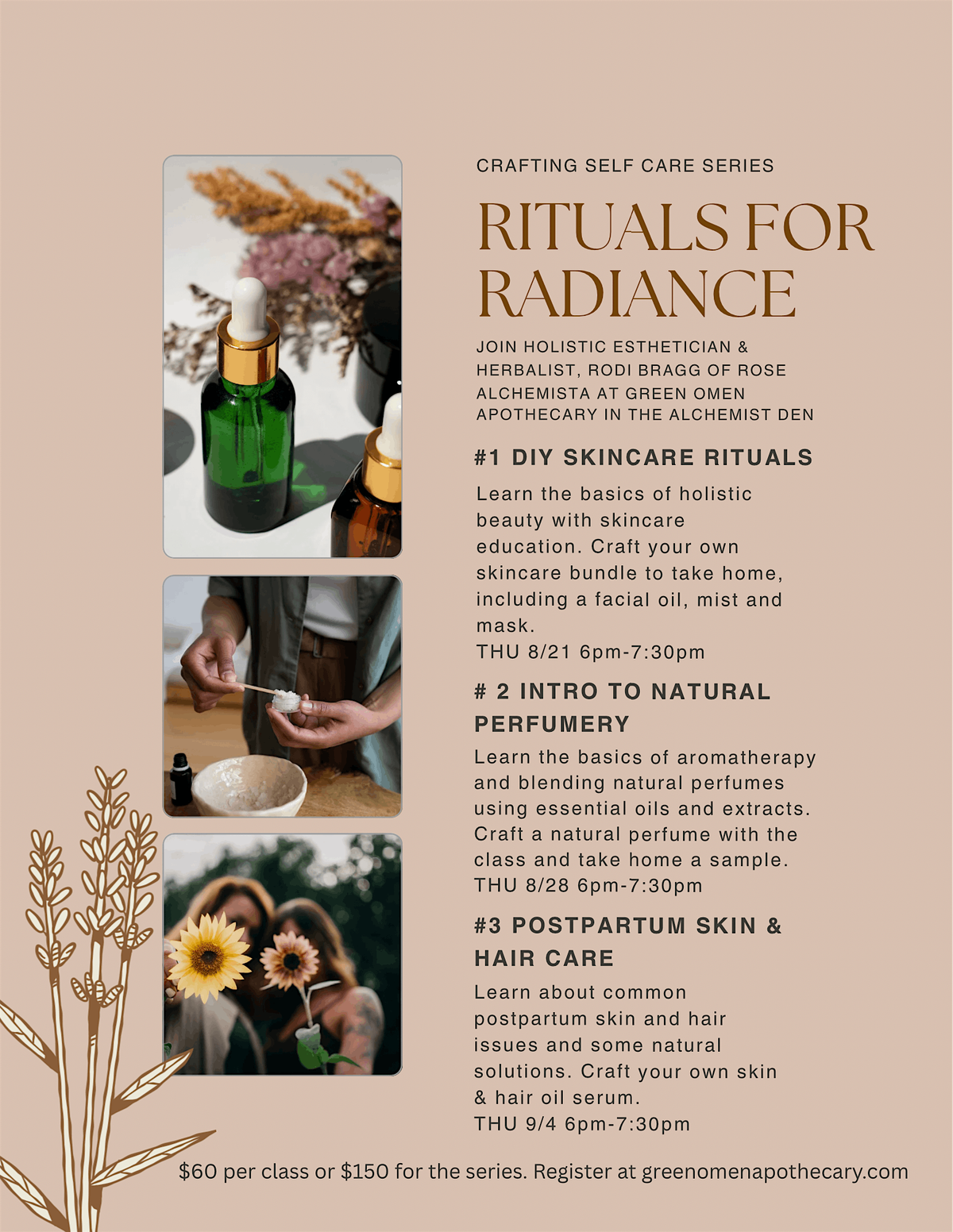 Rituals For Radiance: Crafting Self-Care Series