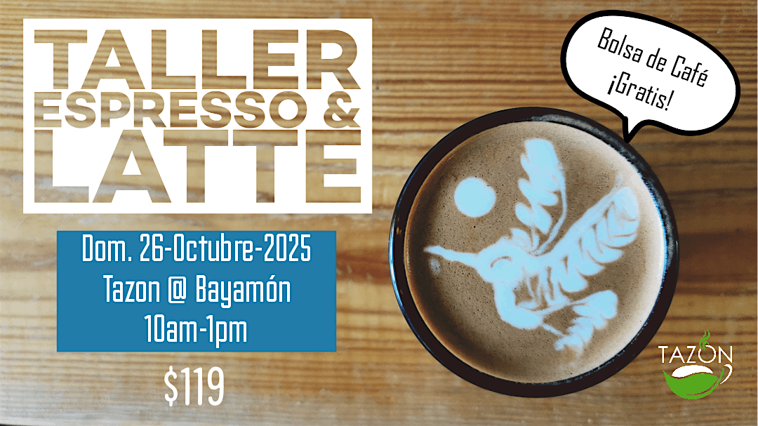 Taller de Espresso y Latte