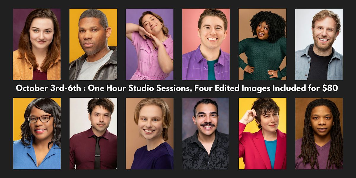 $80 Headshot Sessions with Stone Watters