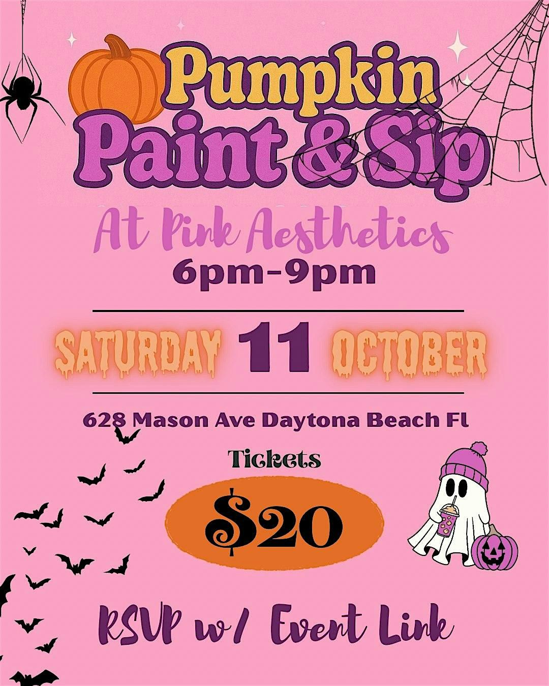 Pumpkin Paint & Sip