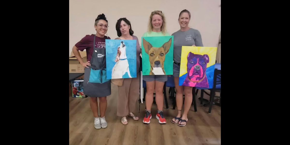 Paint Your Pet benefiting the Humane Society Of Pinellas