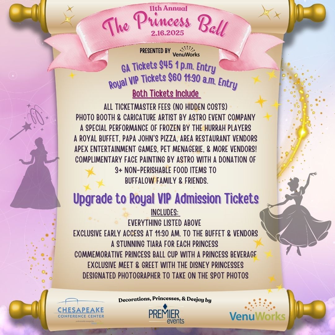 The Princess Ball at Chesapeake Conference Center