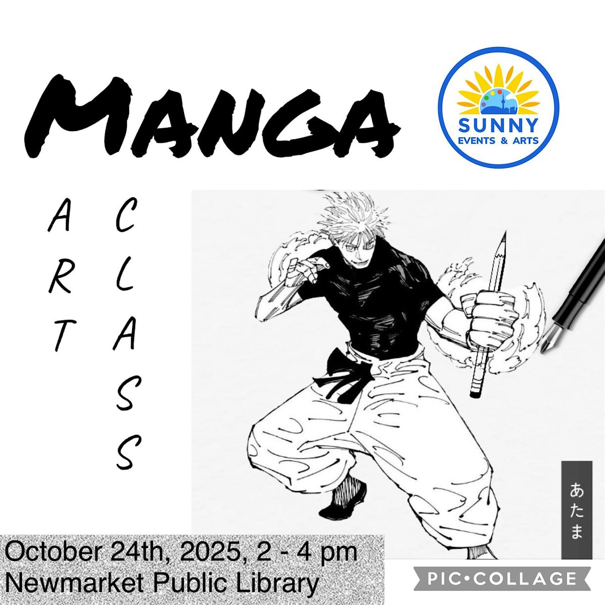 Art Workshop for teens Manga