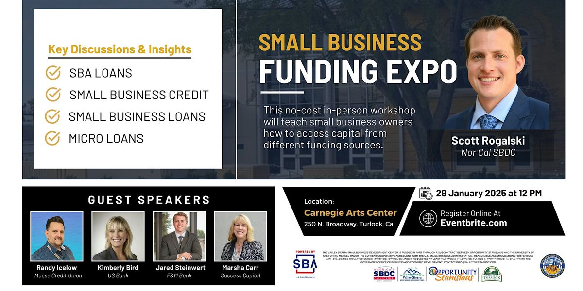 2025 Small Business Funding Expo