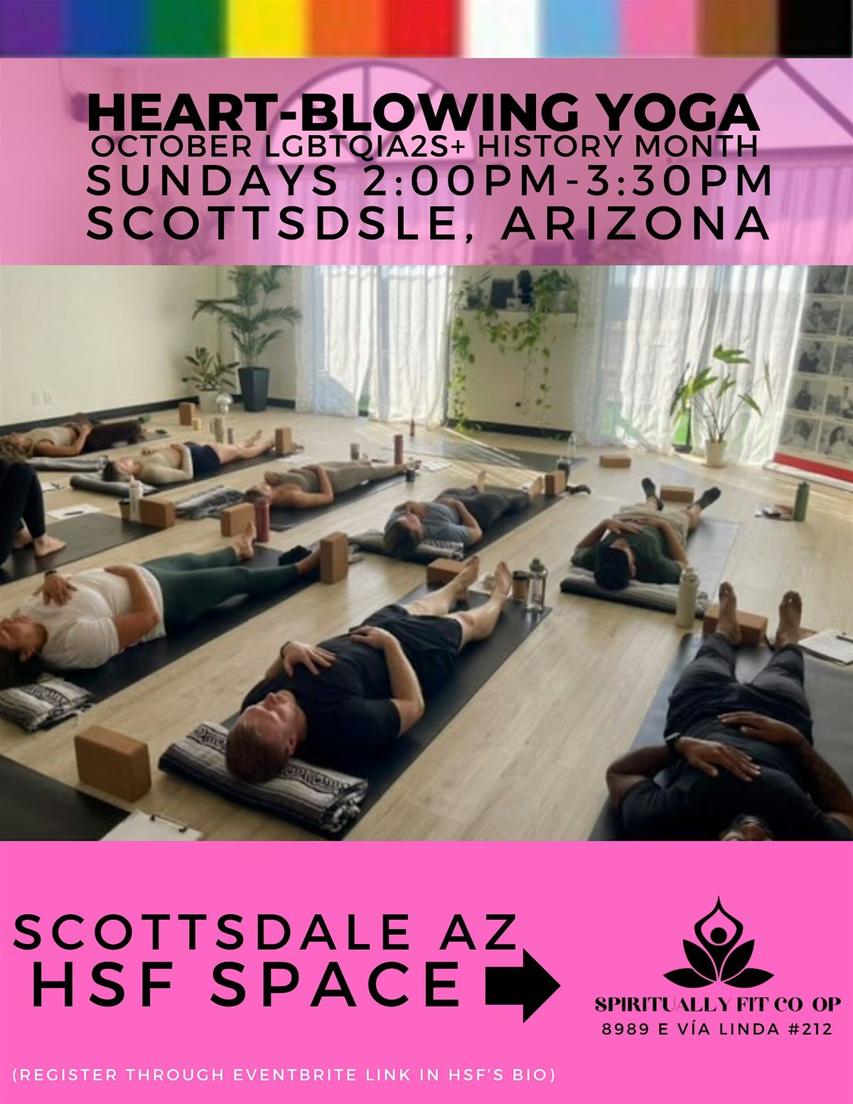 Heart-Blowing Yoga at Spiritually Fit Co-Op
