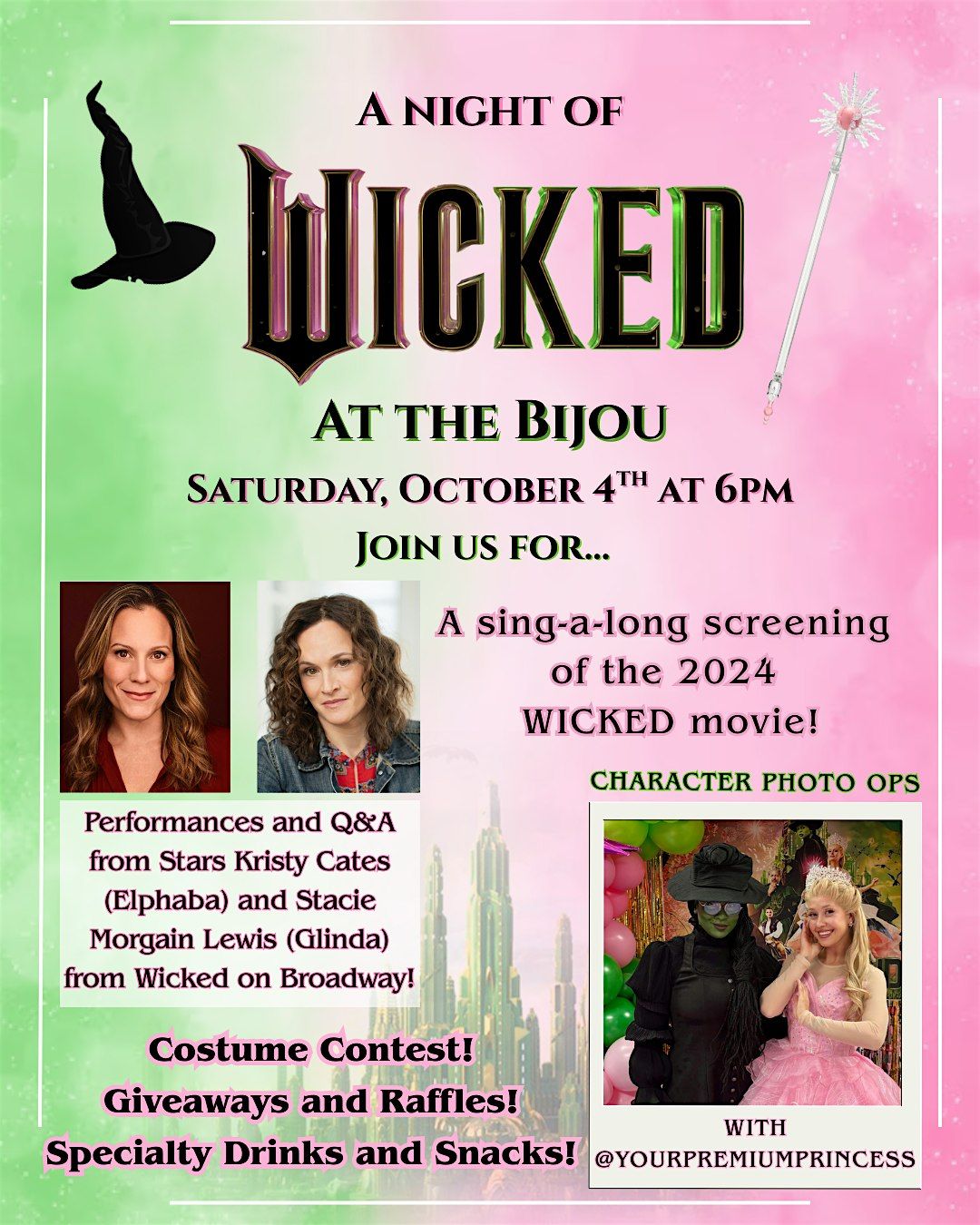 A Night of WICKED at The Bijou