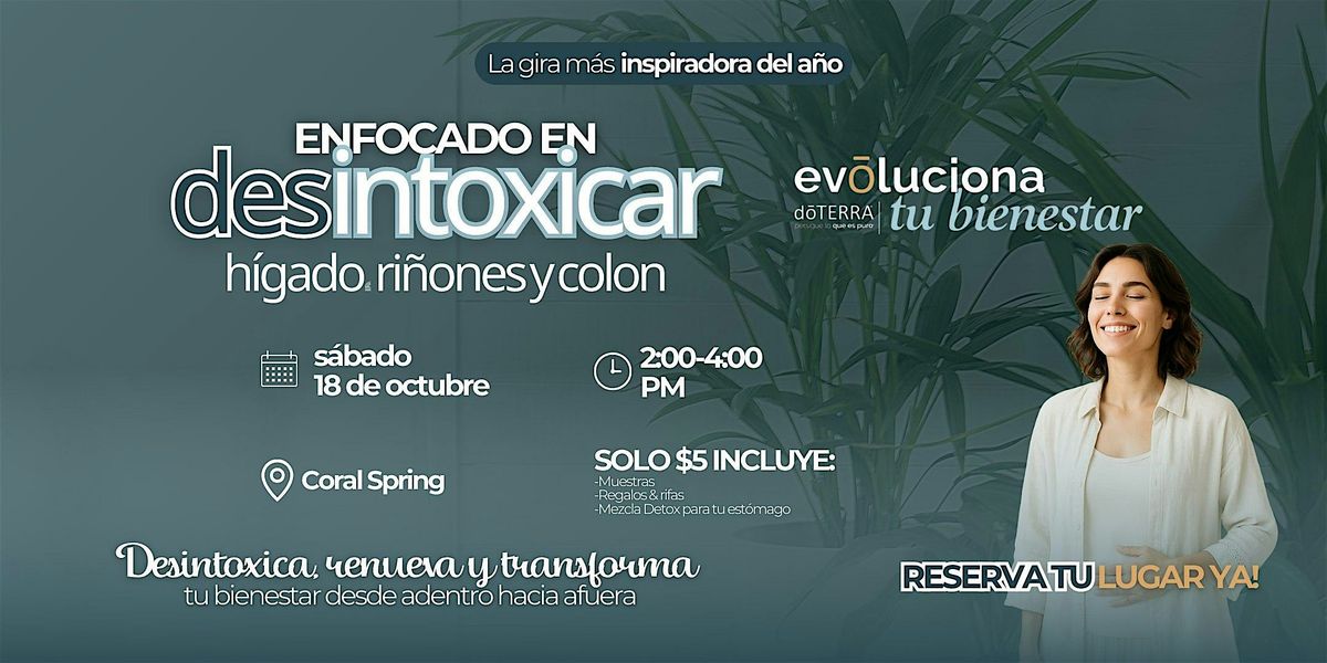 Evoluciona tu bienes I Enfocados en desintoxicar tu h\u00edgado, ri\u00f1ones y colon