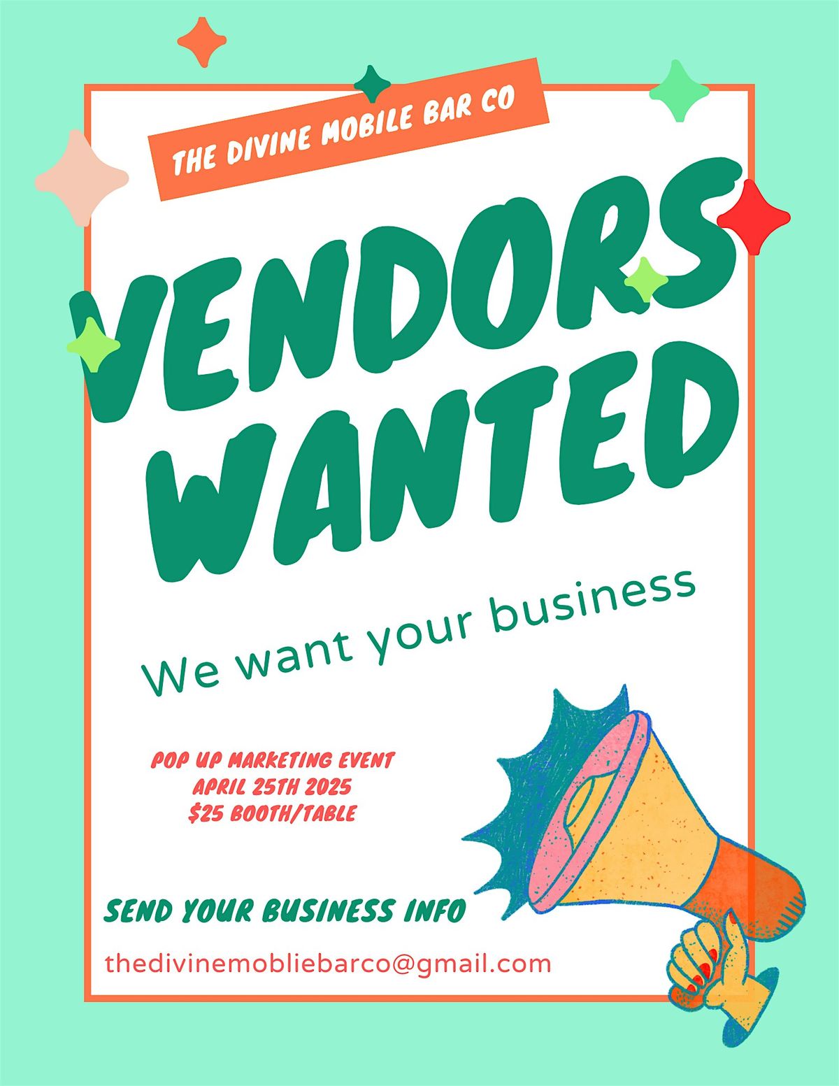 Vendors Wanted