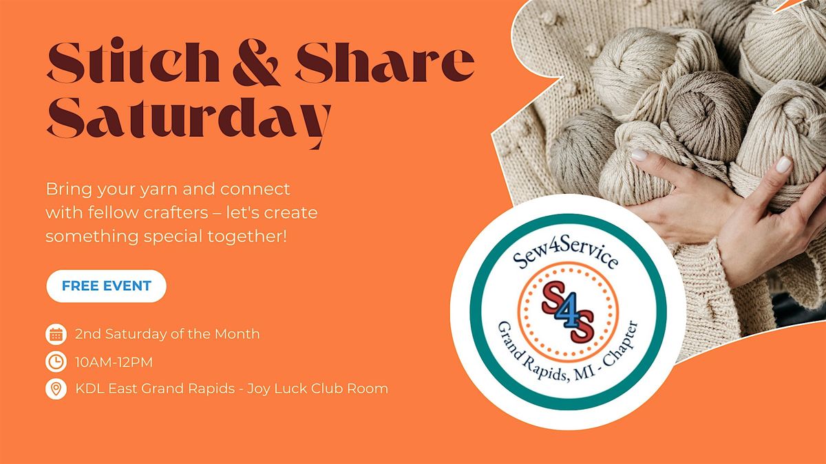 Stitch & Share Saturday