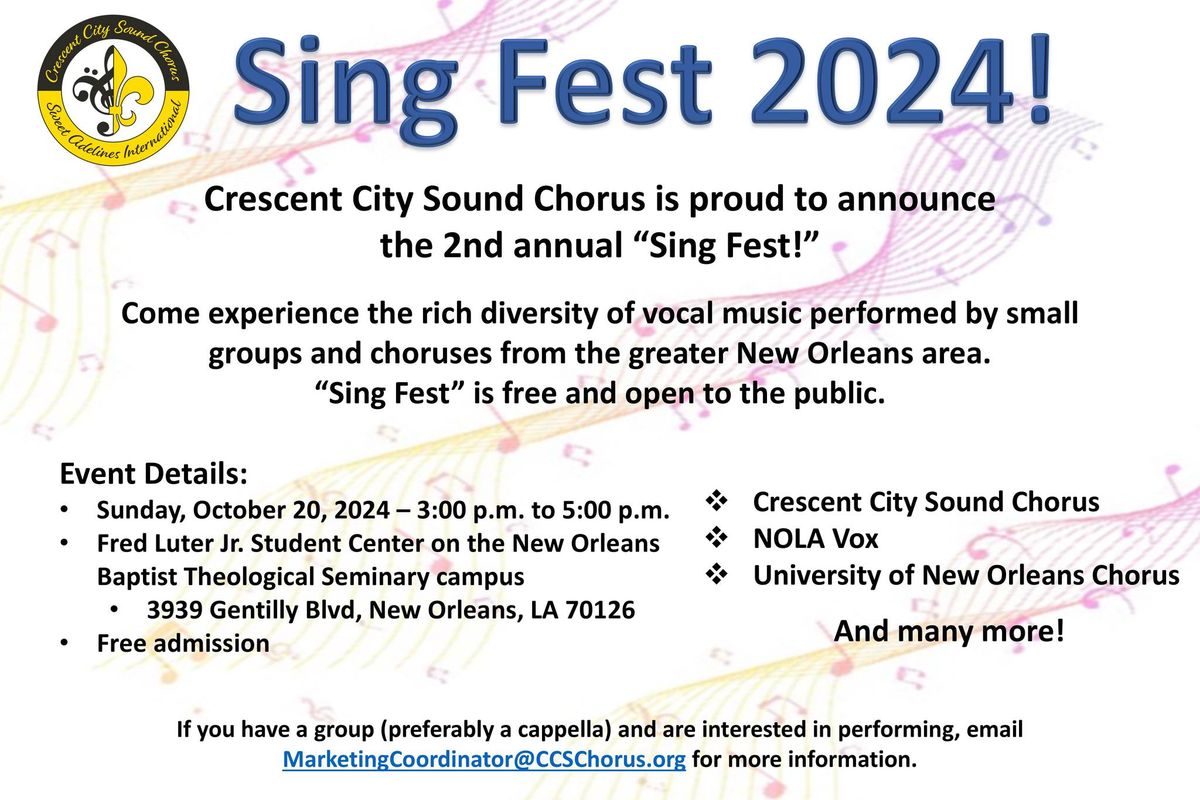 Sing Fest 2024