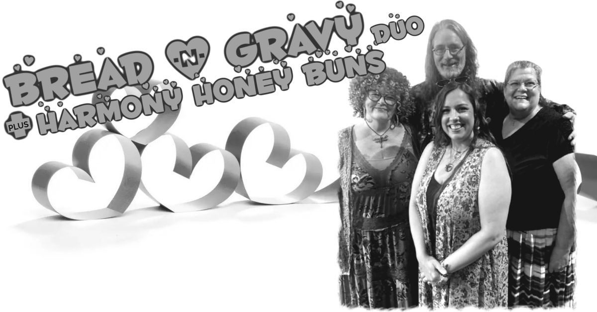 Bread & Gravy Duo plus the buns! Date Night at Marrowstone for a lovely Valentine's Day!