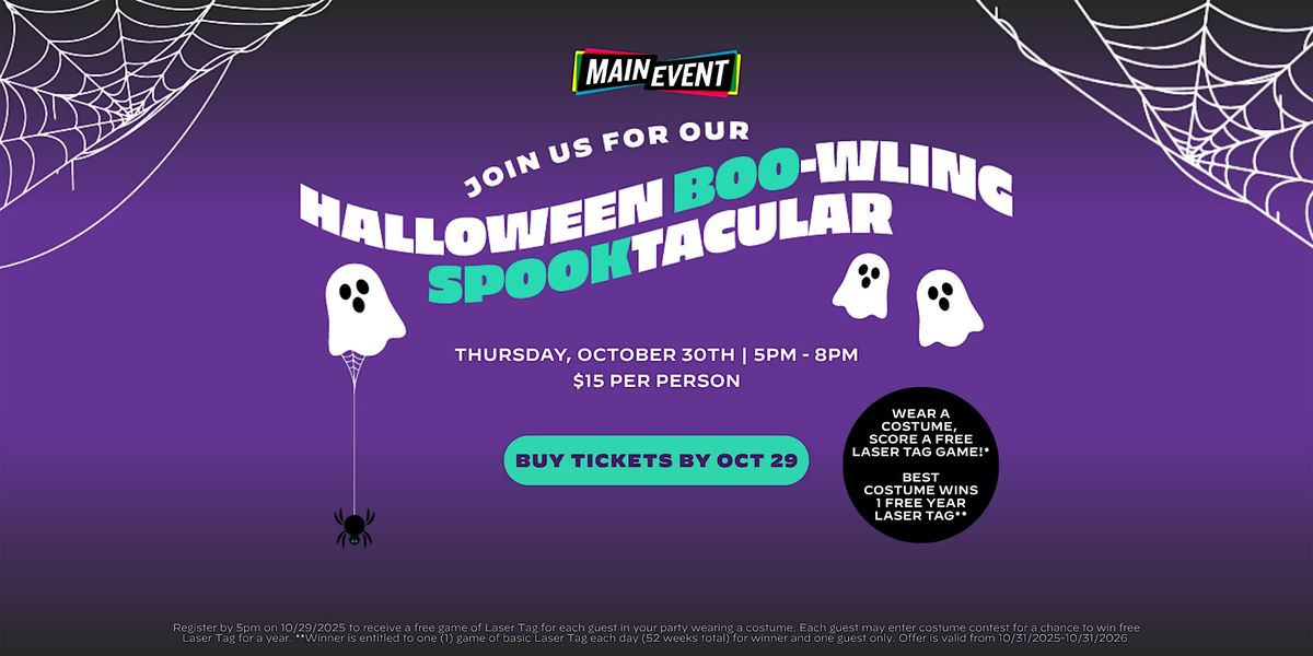 Main Event Olathe-Halloween Boo-wling Spooktacular