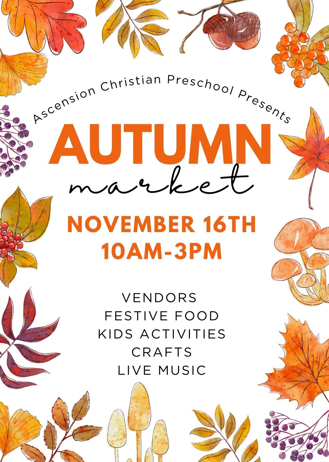 Ascension Autumn Market