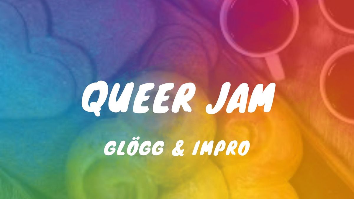 Queer Jam - gl\u00f6gg & impro p\u00e5 Improvisationsstudion