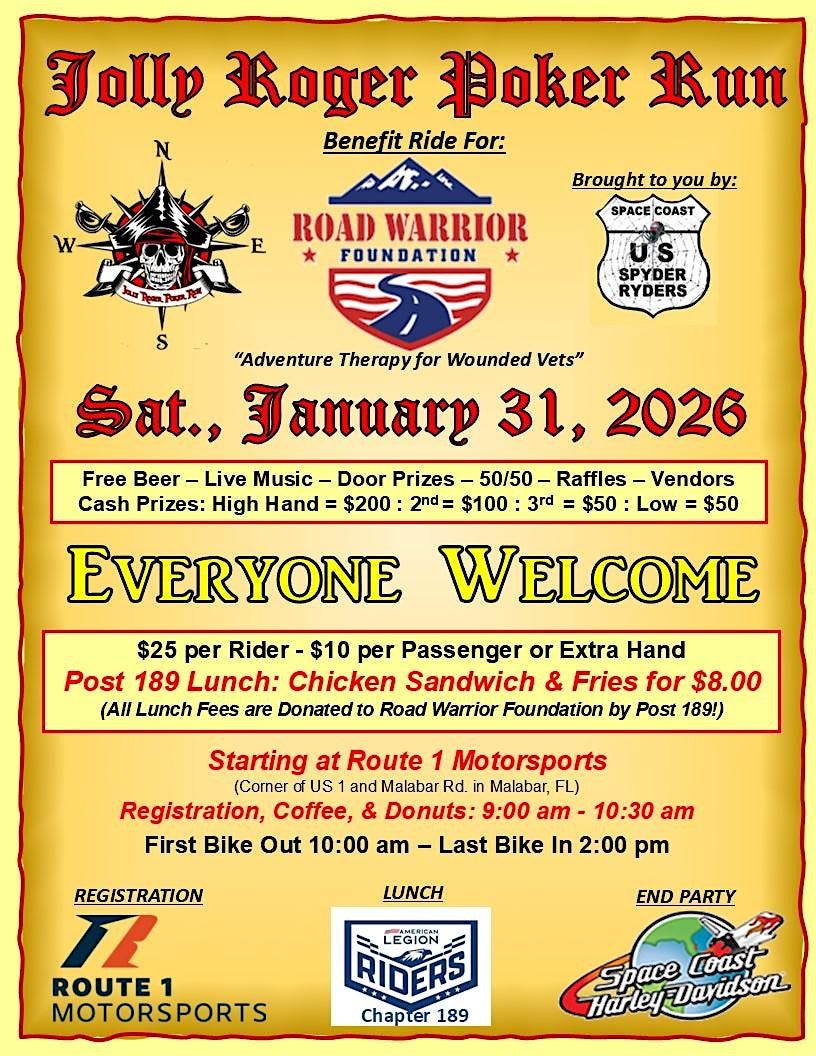Jolly Roger Poker Run