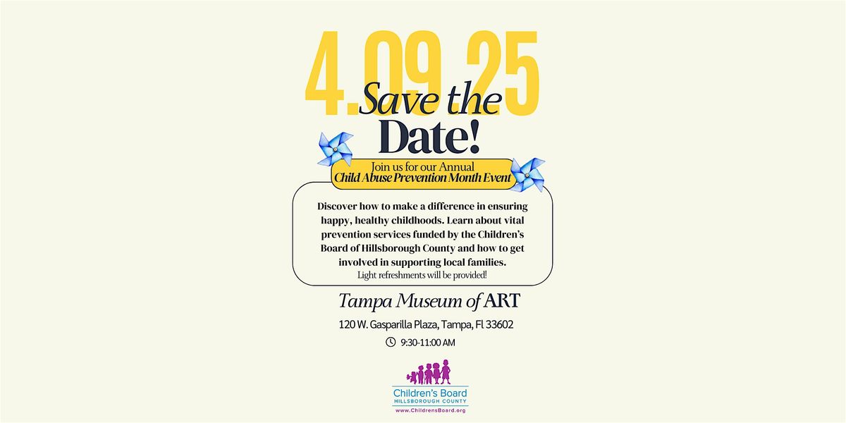 Child Abuse Prevention Month Event