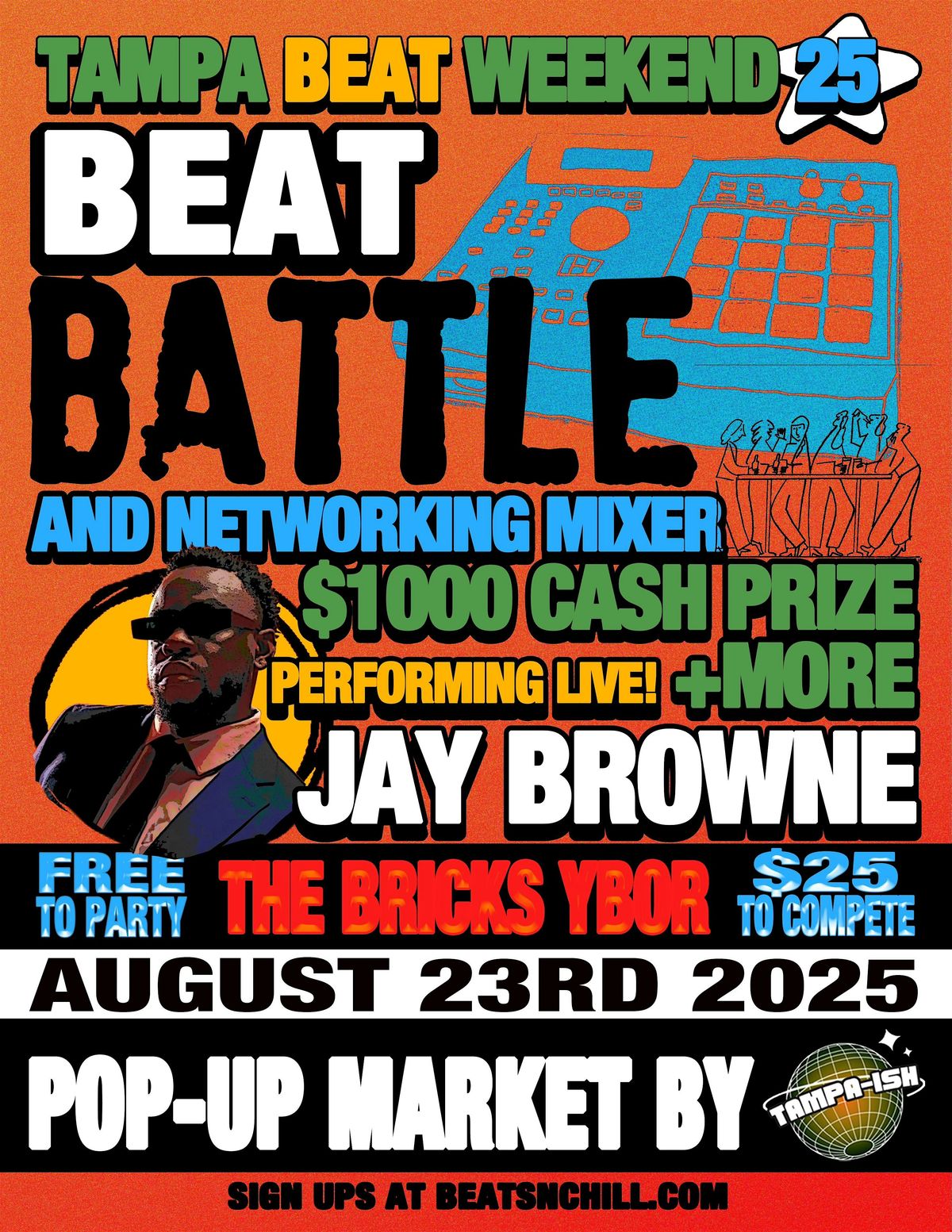 Tampa Beat Weekend: BEAT BATTLE REGISTRATION
