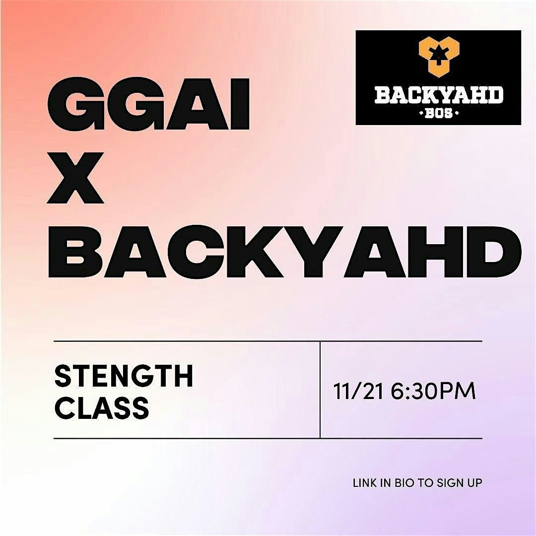 Girl Get After It X Backyahd Bos Strength Class