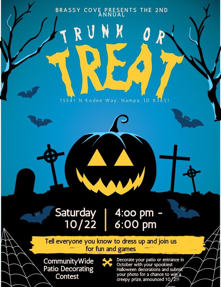 2nd Annual Brassy Cove Trunk or Treat, 15541 N Kodee Way, Nampa, ID