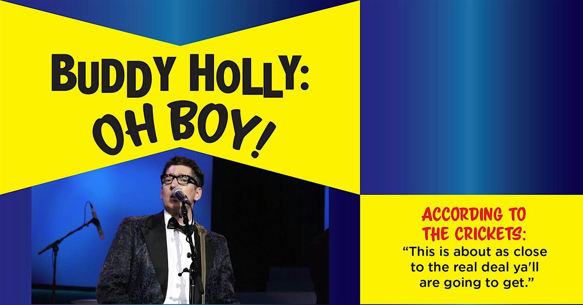 Buddy Holly Oh Boy! SERF Fundraiser