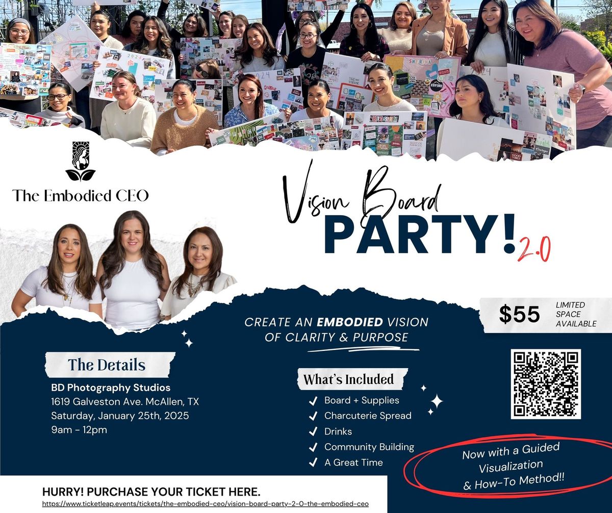 Vision Board Party 2.0 by The Embodied CEO