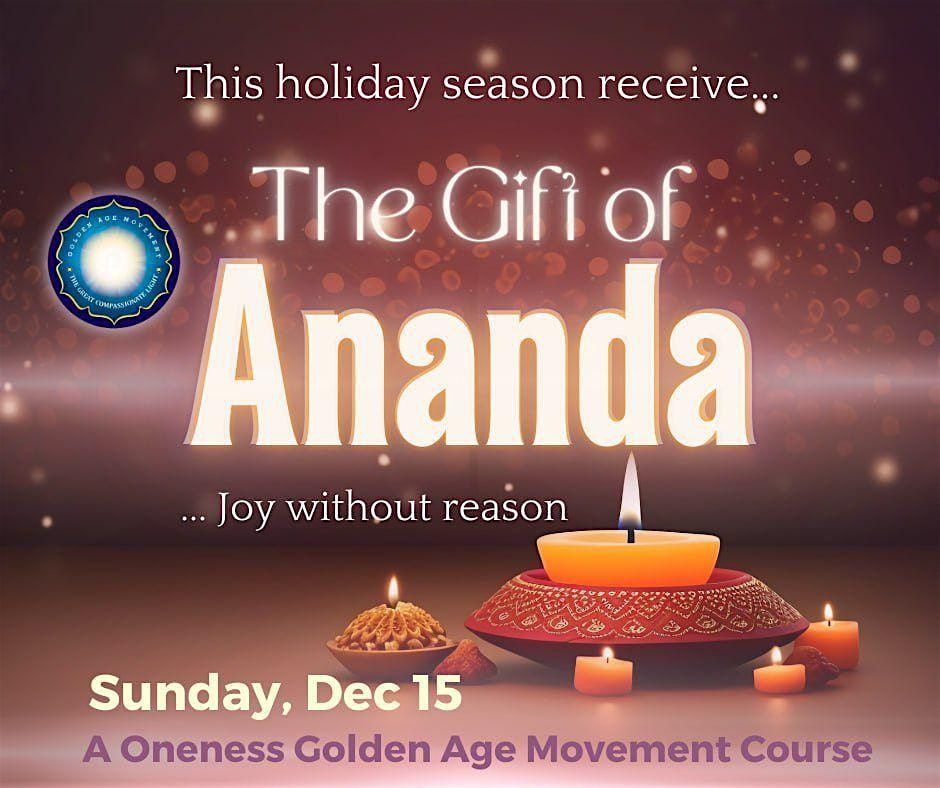 Gift of Ananda