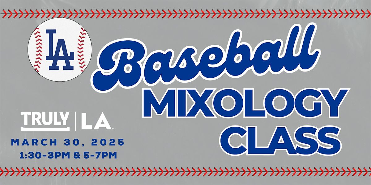 Baseball Mixology Class