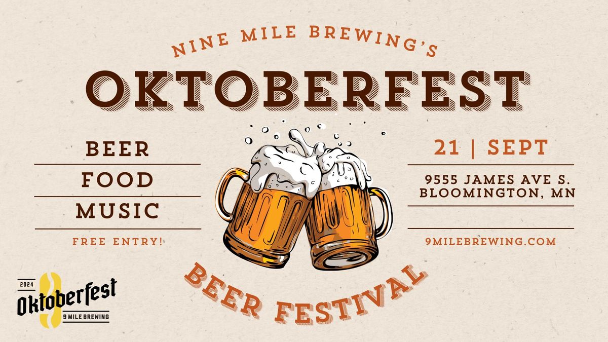 Nine Mile Brewing's Oktoberfest Party!