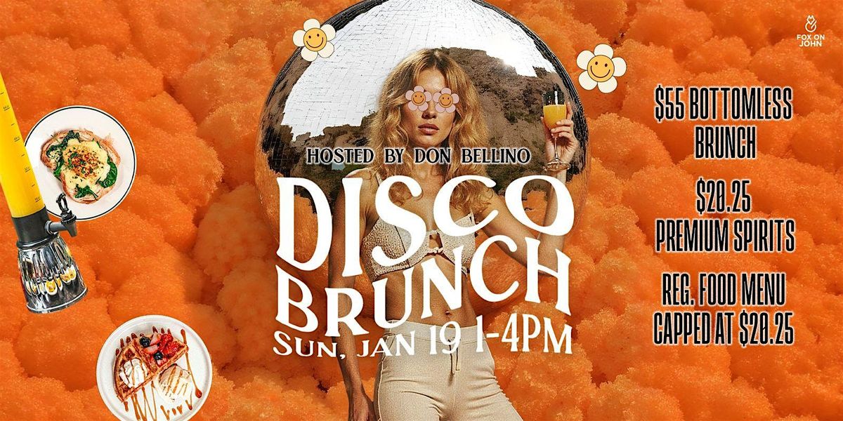 DISCO BRUNCH PARTY AT FOX ON JOHN