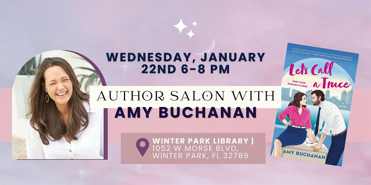 Author Salon with Amy Buchanan