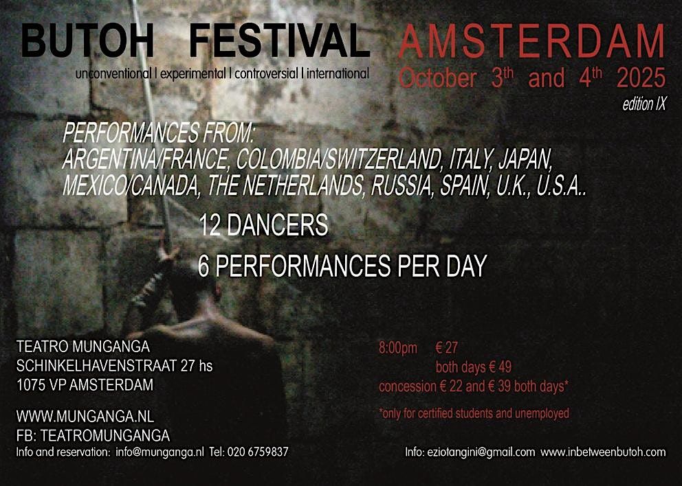 Butoh Festival Amsterdam